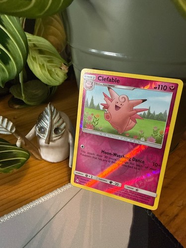 Clefable 133/214 Rare Unbroken Bonds Pokemon Reverse Holo LP