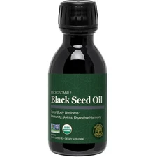 Global Healing Black Seed Oil Organic Cold Pressed - Unrefined Black Cumin Seed