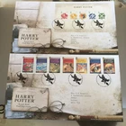 GB STAMPS GPO OFFICIAL STAMPS & SHEET FIRST DAY COVER SET 2007 HARRY POTTER