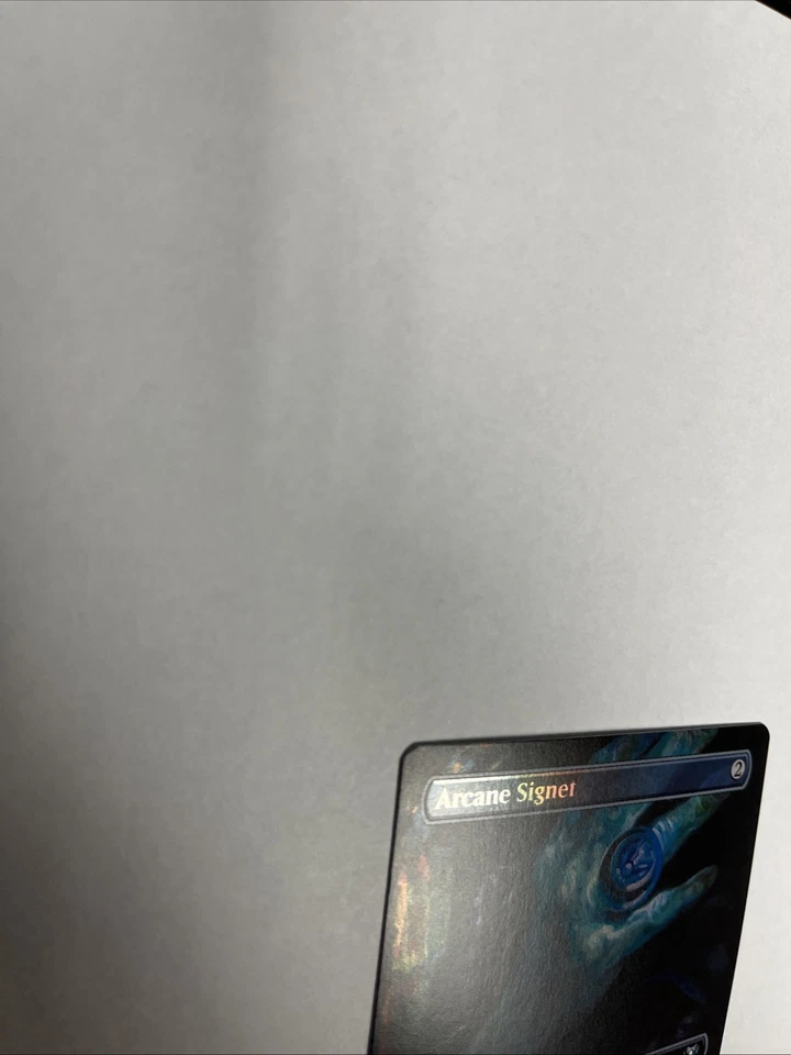 Arcane Signet Borderless Foil Commander Masters Card #0653 MTG LP - Image 4 of 4