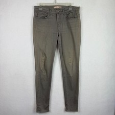 J Brand Jeans Women's Size 29 Wink Gray Skinny Leg Stretch Denim Made In USA
