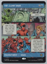 MTG - FOIL The Clone Saga (Borderless) - Marvel's Spider-Man (SPM) -d866