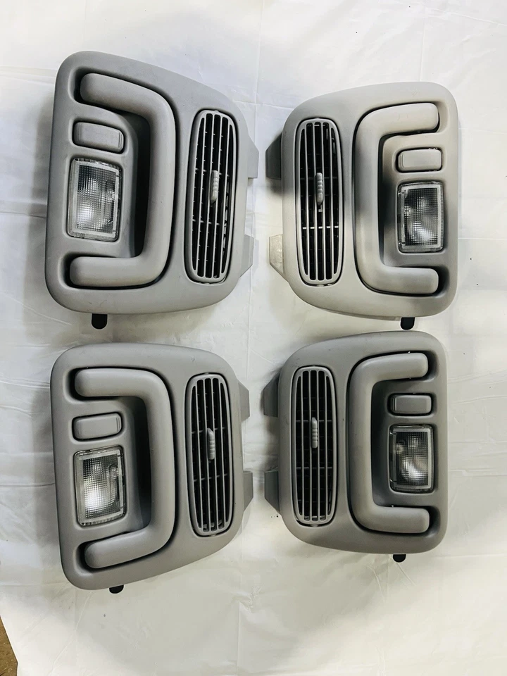 04-10 TOYOTA SIENNA JUEGO DE 4 PIEZAS MANGO DE AGARRE CÚPULA MAPA LUZ VENTILACIÓN DE AIRE MOLDURA OEM Foto 2 de 4