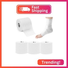 OK TAPE Pre Wrap Tape 4-Rolls, 120 Yards - Athletic Foam Underwrap for Sports,