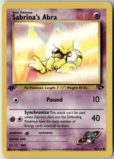 Sabrina's Abra (93) Common Gym Challenge 093/132 1st Edition NM on eBay