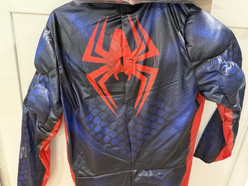 New Jazwares Spider-Man Across The Spider Verse Miles Morales Costume - Youth M - Picture 6 of 7
