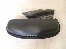 NEW VOGUE 1 EMPTY BLACK CASE CLOTH Fits sunglasses eyeglasses - SMALL