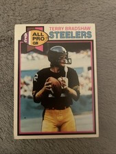 Topps 1979 Terry Bradshaw #500 All Pro Base Set Steelers Football Card