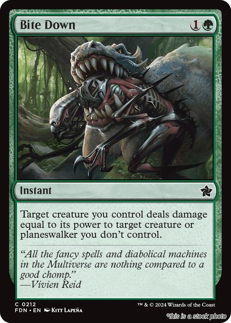 Bite Down FDN 212 MTG Foundations Common EN NM