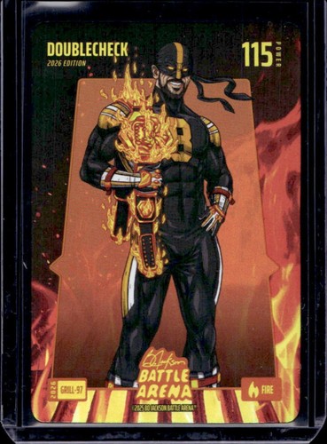 2026 Bo Jackson Battle Arena 2026 Ed. Doublecheck Grillin' Battlefoil #GRILL-97