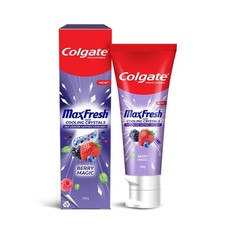Colgate MaxFresh Berry Magic Fluoride Toothpaste 10x Longer-lasting Cooling 100g
