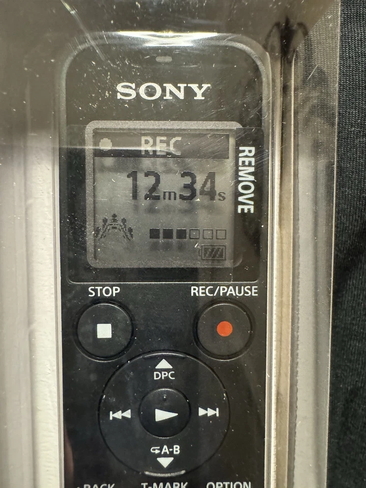 Sony PX Series ICD-PX370 4GB Mono Digital Recorder Factory Sealed FREE Shipping - Image 4 of 4