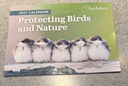 Audubon new 2027 wall calendar, 16 months, protecting birds & nature