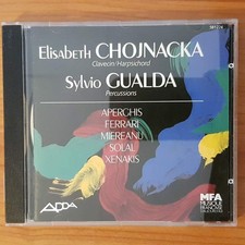 ELISABETH CHOJNACKA SYLVIO GUALDA clavecin harpsichord EX/VG+ (CD Album)