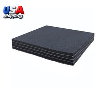 Rubber Adhesive Pads, 4 Pcs Closed Cell Foam Sheet Neoprene High Density Foam an