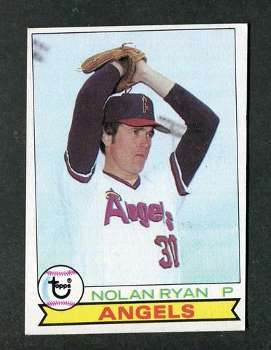Nolan Ryan California Angels Hall of Fame 1979 Topps MLB Baseball Card #115