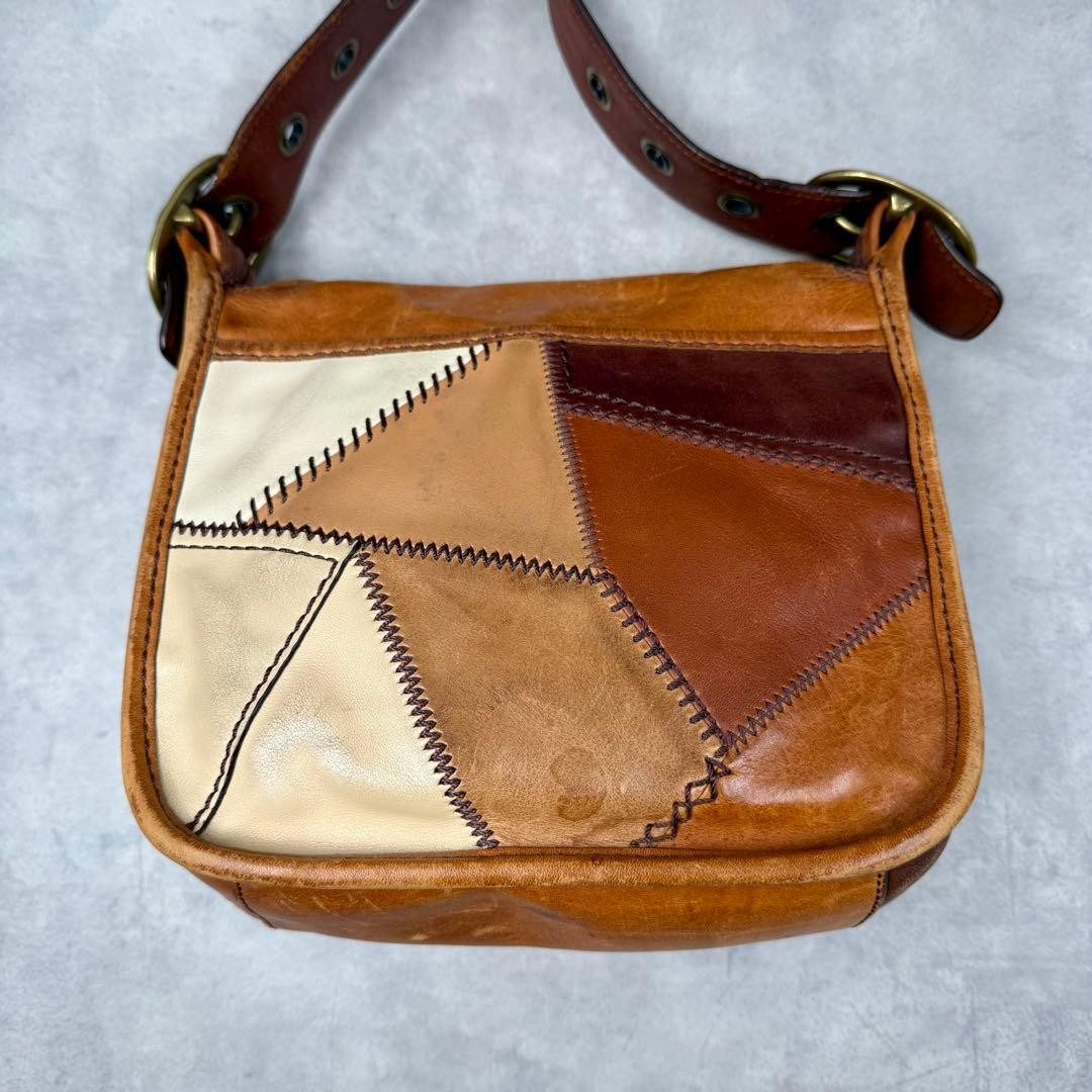 Coach Bleecker Leather Patchwork Shoulder Bag 65t… - image 3