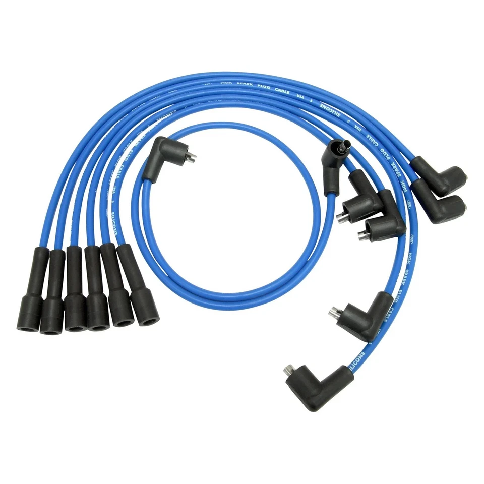 For Mercury Capri 72-76 NGK BNDL-0843-10000345 Spark Plug Wire & Spark Plug Kit Foto 4 de 4