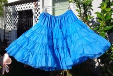 Vtg Blue XXFull Square Dance Slip  Storage Bag
