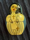 Unique Russian matryoshka (nesting doll) depicting religious nuns, 1980s-90 — photo 3