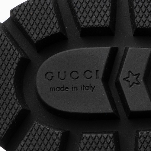 Gucci Calfskin Logo Trip Platform Boots - Size 10 / 40 - Picture 8 of 8