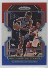 2021-22 Panini Prizm Red White & Blue Prizm Shai Gilgeous-Alexander #238 18jt