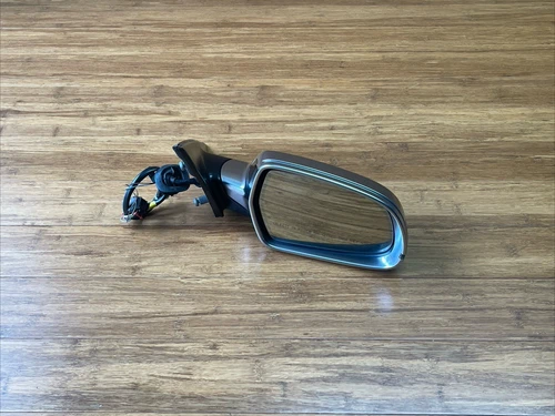2009-2016 Audi S4 B8 Front Right Door Mirror Blind SPot Aluminium OEM