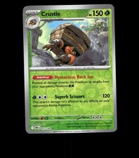 Crustle – 012/182 – Destined Rivals – Reverse Holo – Near Mint Pokemon Card TCG