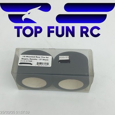 Foam tire 1:8 on-road with Rear rim 37 Shore Evolva Kyosho