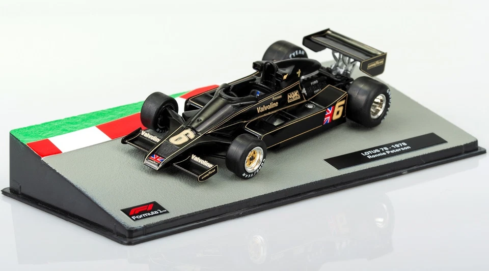 Lotus 78 Ronnie Peterson 1978 Scala 1:43 Modellino Formula 1 F1 #6 Blister Nuovo - Immagine 3 di 4