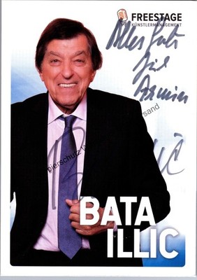 Original Autogramm Bata Illic /// Autogramm Autograph signiert signed sig 292545