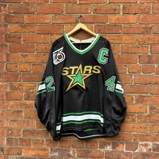 Vintage Dallas stars mark tinordi ccm maska jersey XXL