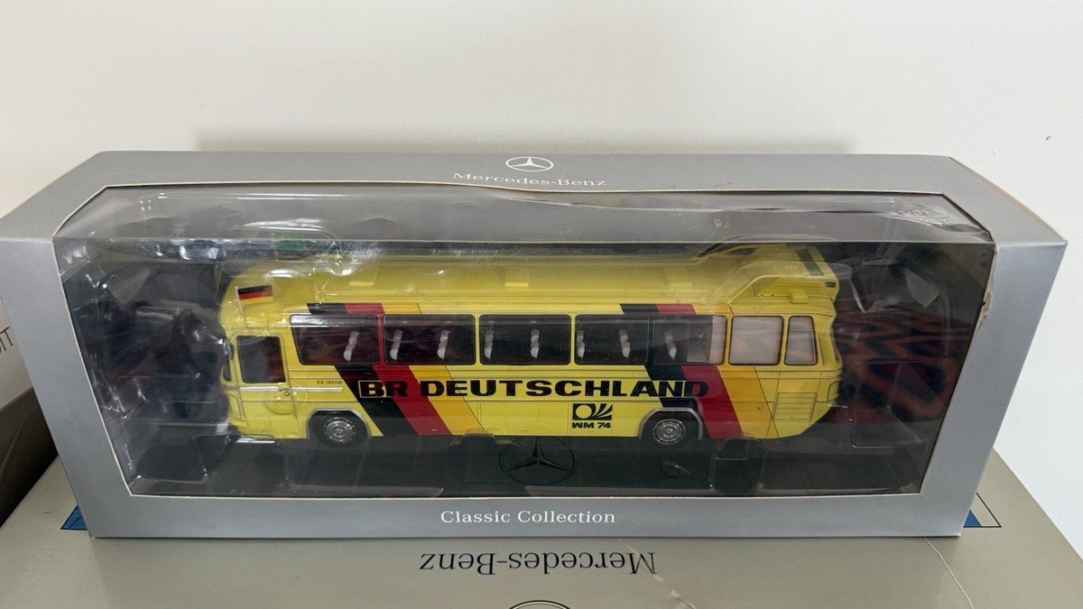 RARE!!!! Minichamps 1/43 Mercedes-Benz O302, World Cup 1974