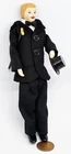 Doll House Victorian Gentleman With Hat and Cane 1:12 Scale Miniature tumdee