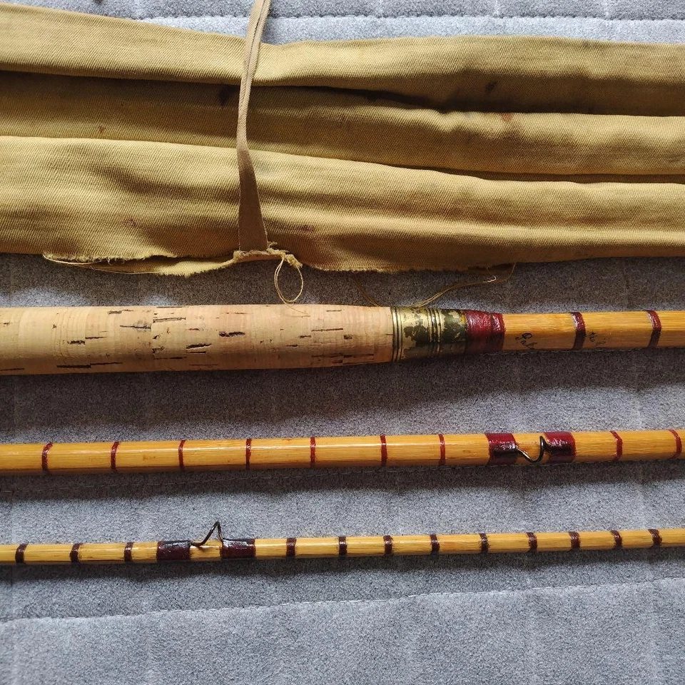 Caña de pescar con mosca de bambú Hardy The GoldMedal 15f Foto 4 de 4