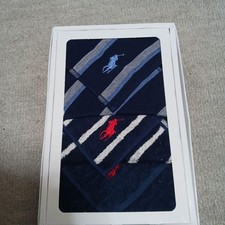 Polo Ralph Lauren Navy Handkerchiefs, Set of 3