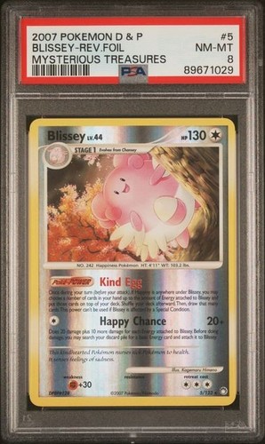 Blissey graded PSA 8 for sale on eBay