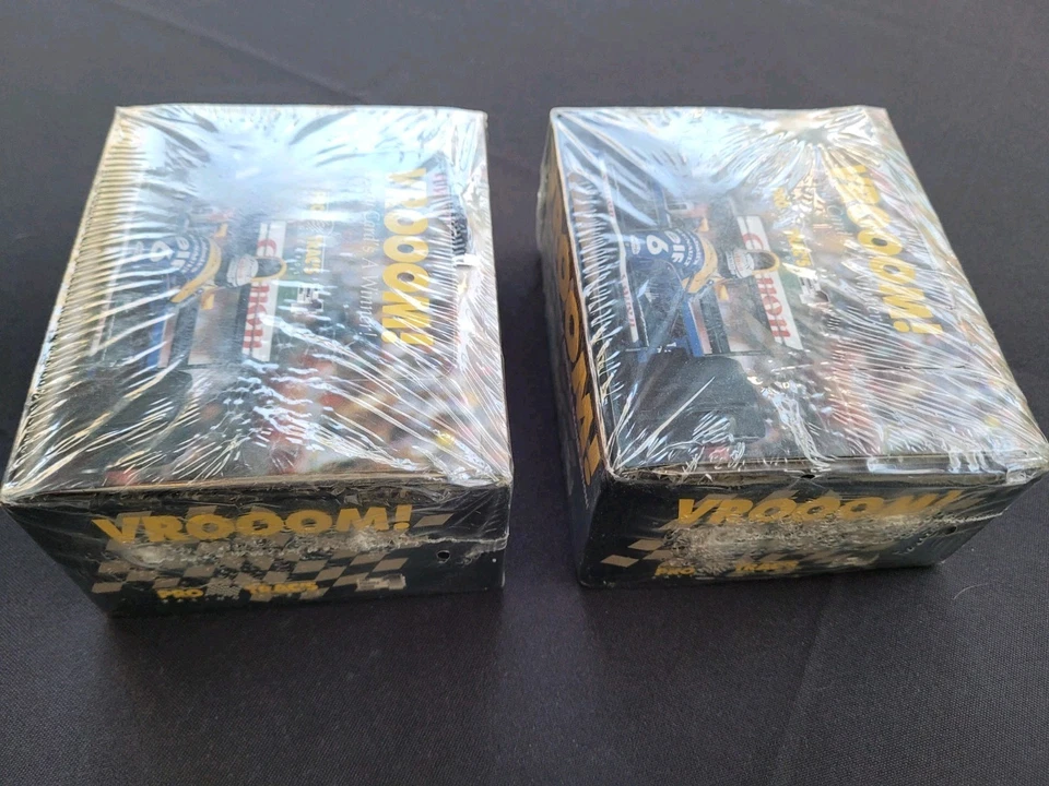 1991 Pro Trac's Racing Cards "VROOM!" Formula One/F1 Two Factory Sealed Boxes - Image 2 of 4