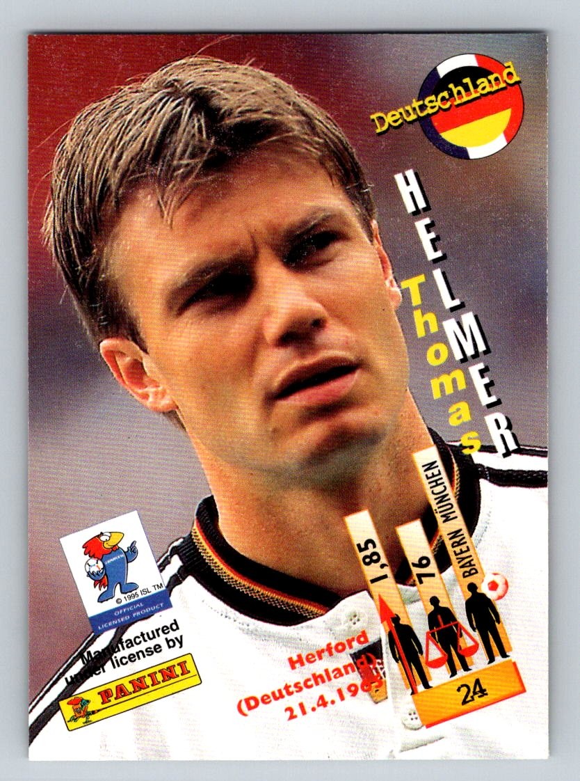 1998 Panini France 98 - Thomas Helmer #24 for sale online | eBay