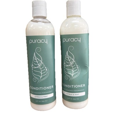 Puracy Citrus & Mint Conditioner Restores & Beautifies Fine to Medium Hair 12 oz
