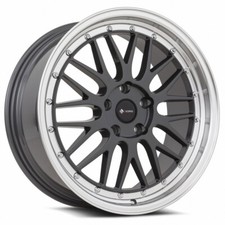 17x8 Vors Vr8 5x108 35 Hyper Black Machine Chrome Rivet Wheels Set Of 4 17x8 Vors Vr8 5x108 35 Hyper Black Machine Chrome Rivet Wheels Set Of 4