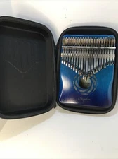Kalimba Thumb Piano Includes Hammer, Cleaning Cloth, & Hard Shell Case