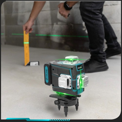 16 Line Laser Level Wasserwaage 4D 360° Kreuzlinienlaser Fliesenboden Laser Kit - Bild 17 von 22