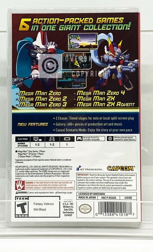Mega Man Zero/ZX Legacy Collection Edition - Nintendo Switch - Brand New - Picture 2 of 4