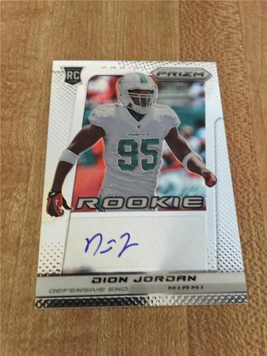 DION JORDAN - 2013 Preis - Autogramme - Karte 230 - Miami Delfine
