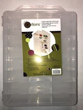 Creative Options Plastic 46 Slot Craft Carrier Model Diecast Car Hobby Storage