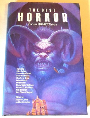 Der beste Horror aus Fantasy Tales - verschiedene Autoren - UK 1. H/C - Okt. 1988