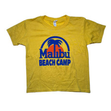 Malibu Beach Camp, Yellow T-shirt, Size Kids 5T