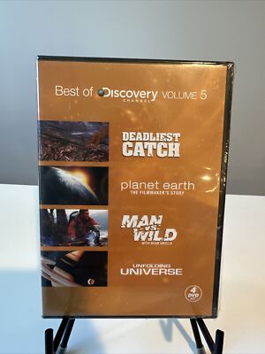 New Best of Discovery Volume 5 DVD, Discovery Channel, Planet Earth, Man Vs Wild