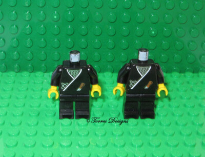 Vintage 1999 Lego Black Ninja Minifigures Without Heads from - Main Image